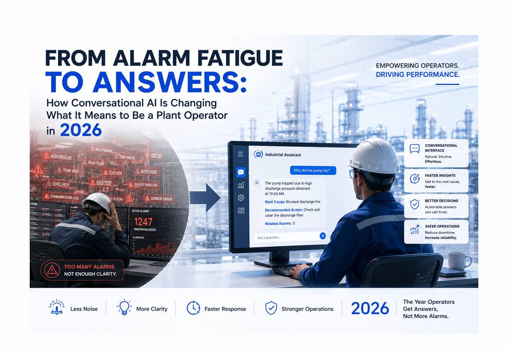 From Alarm Fatigue to Answers: How Conversational AI Is Changing What It Means to Be a Plant Operator in 2026